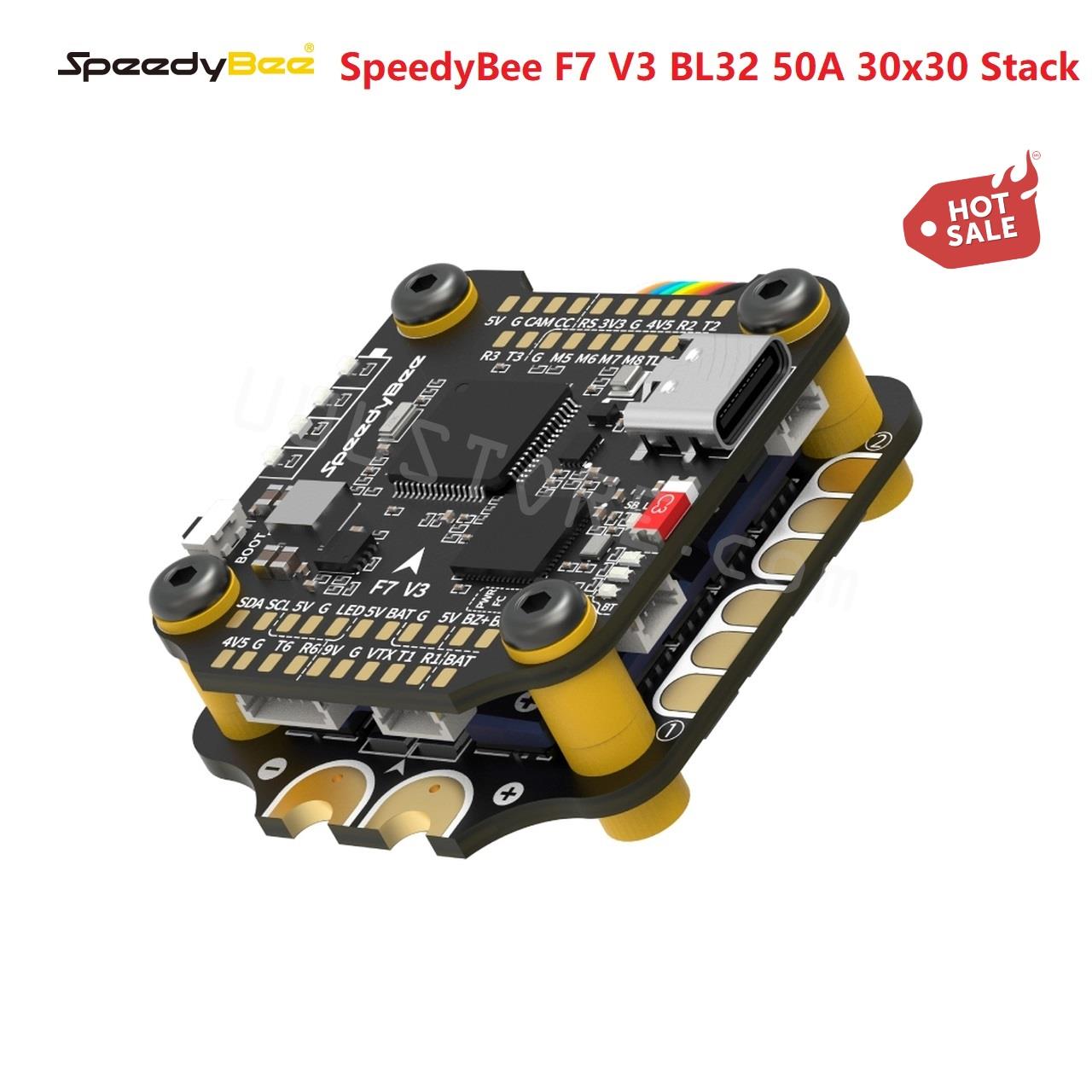 Yeni SpeedyBee F7 V3 BL32 50A  - Betaflight Fc F7 incelemesi ve fiyatı